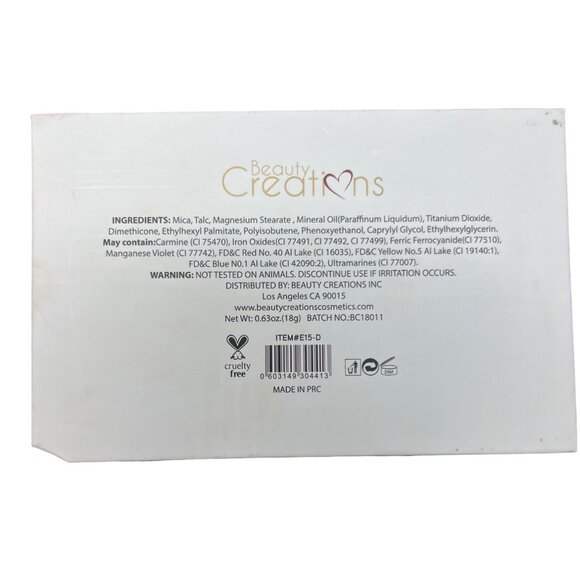 Beauty Creations Esmeralda II Eyeshadow Palette Eye Make-up Shimmer Matte Shades - Picture 3 of 7